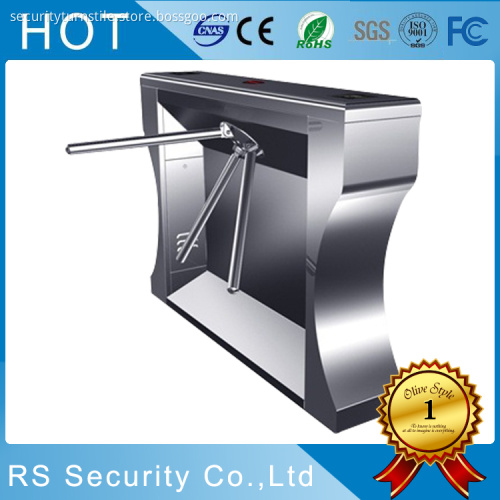 Visitor Management System RFID Access Tripod Turnstile Gate